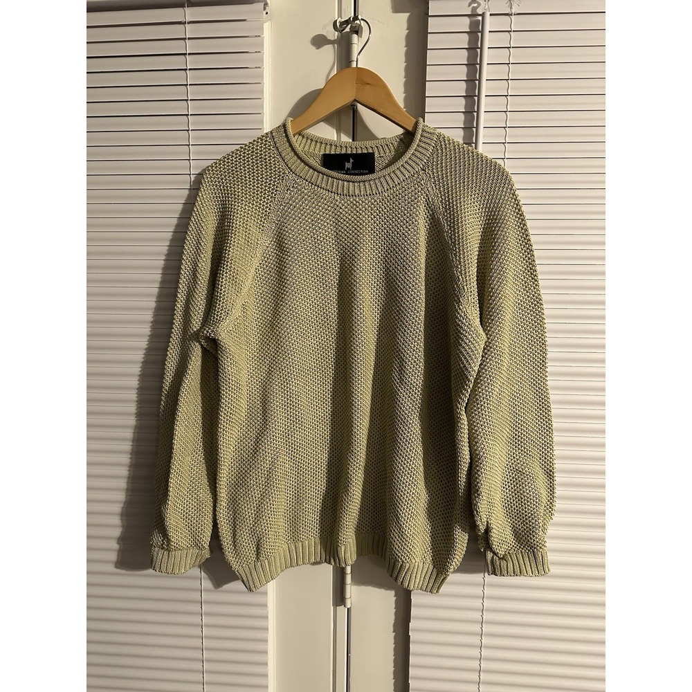 Peruvian Connection 100% Pima Cotton Sweater Size L